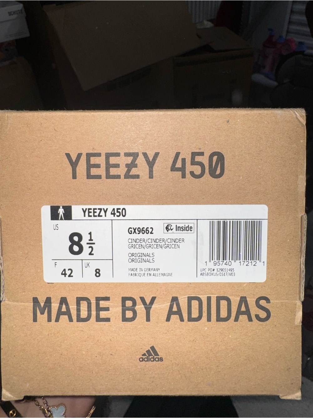 Yeezy Boost 450 Cinder View 5